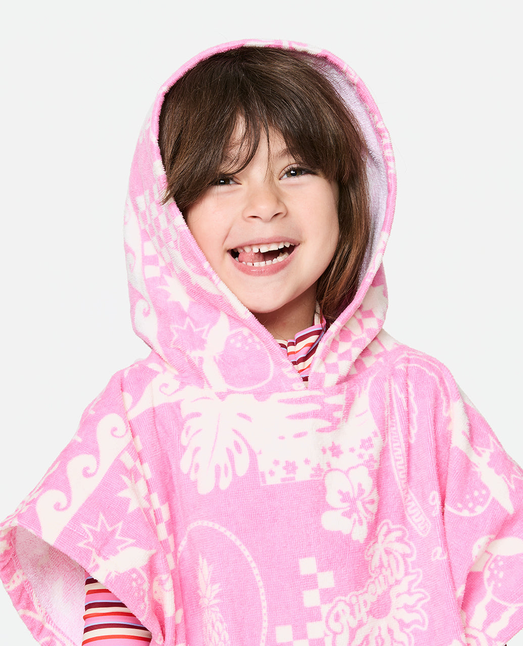 Kids Mixed Snap Hooded Towel