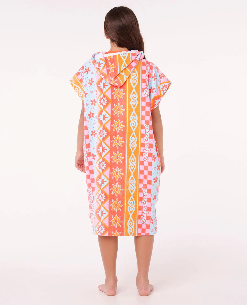 Mixed Cotton Hooded Towel GirlS