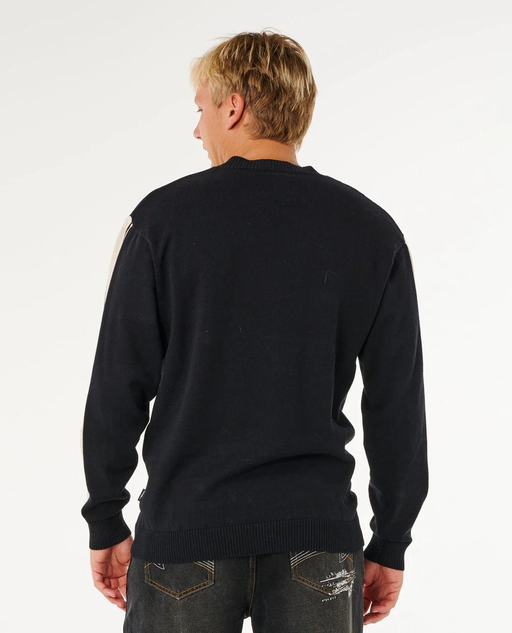 Inner Visions Stripe Knit Crew