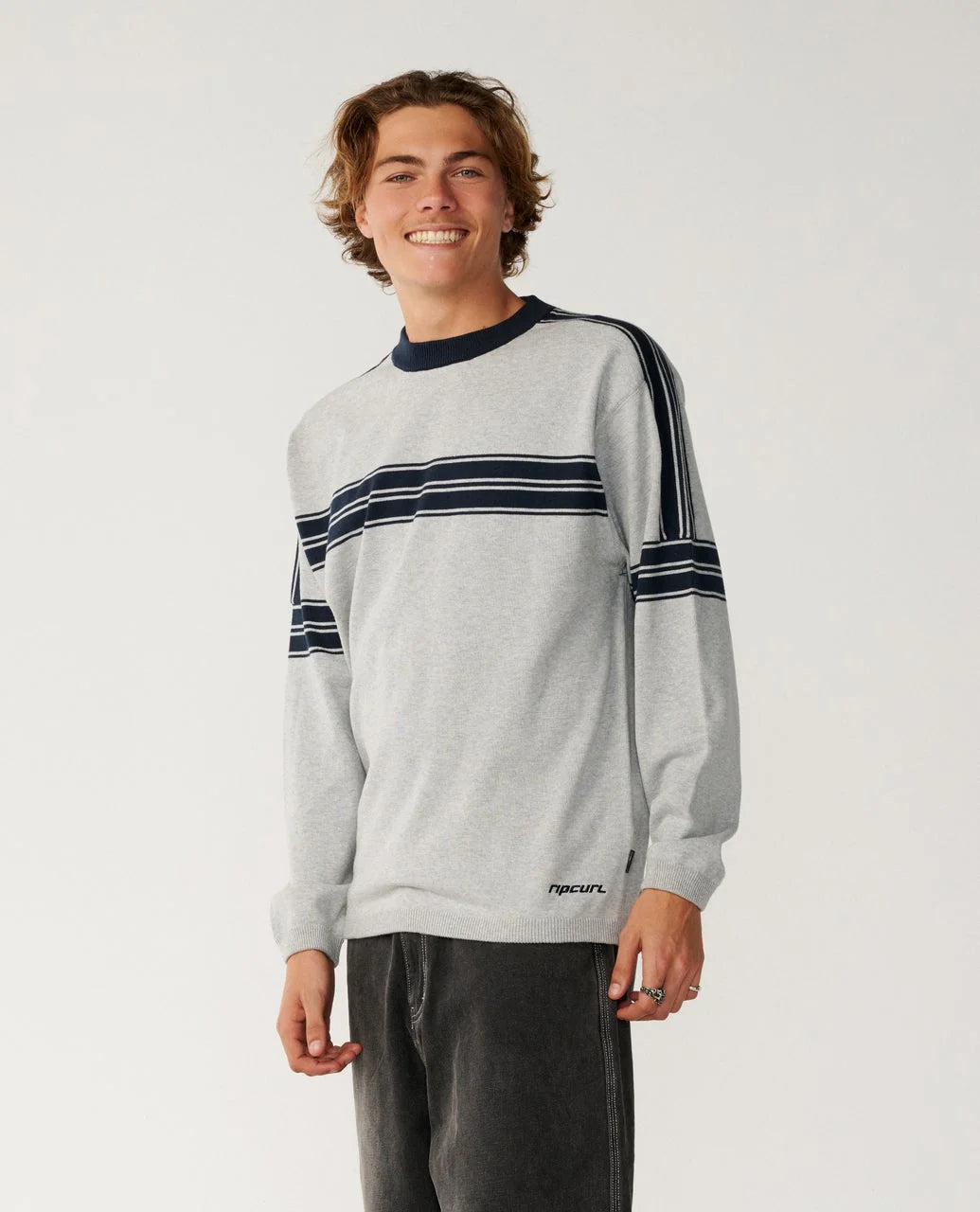 Archive Twu Stripe Crew Knit