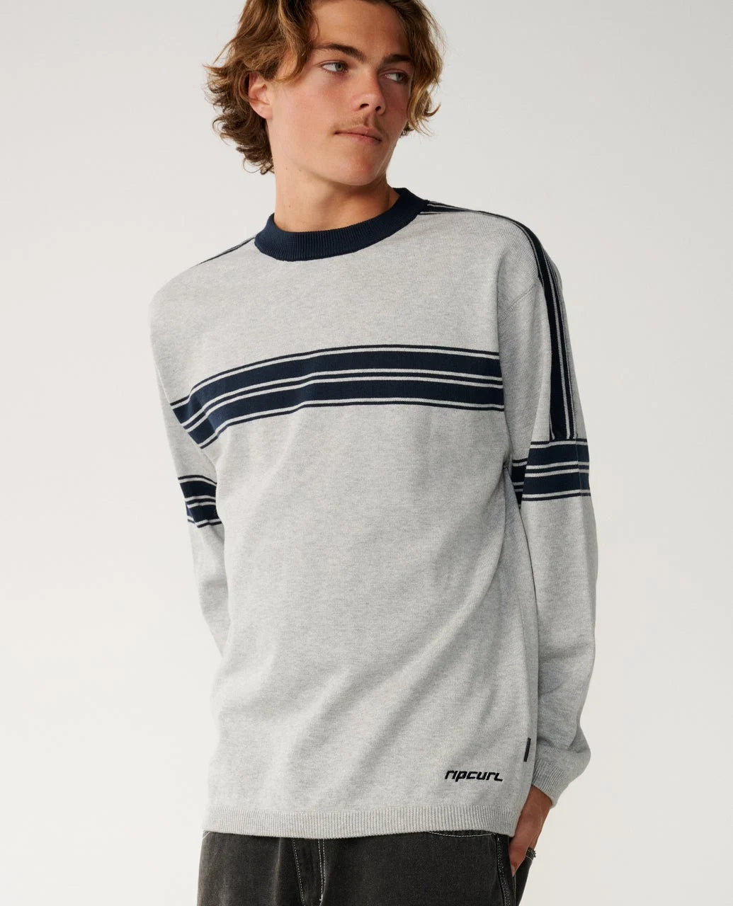 Archive Twu Stripe Crew Knit