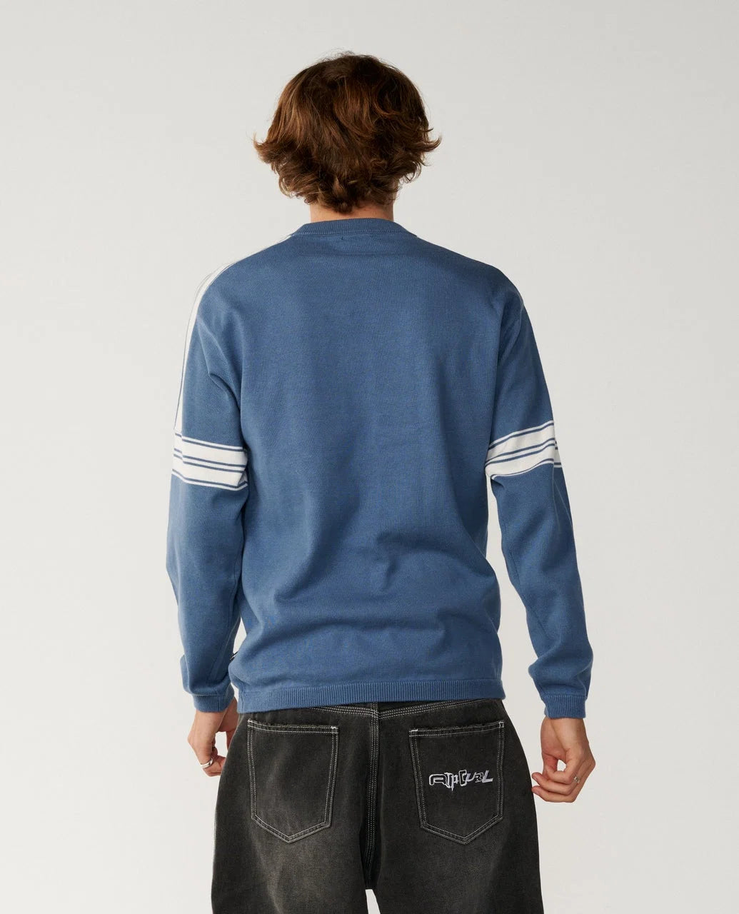 Archive Twu Stripe Crew Knit
