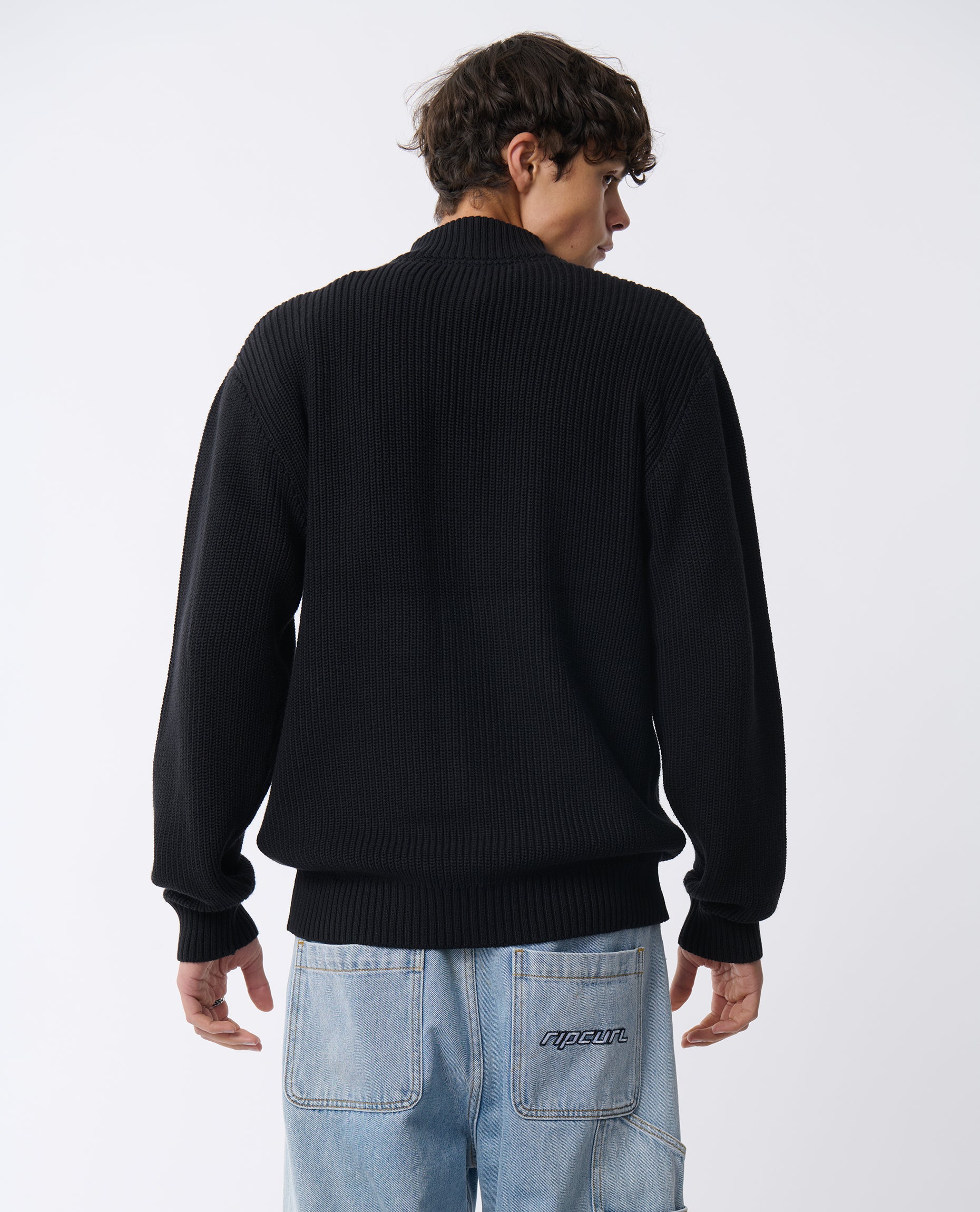 Archive Zip Thru Knit