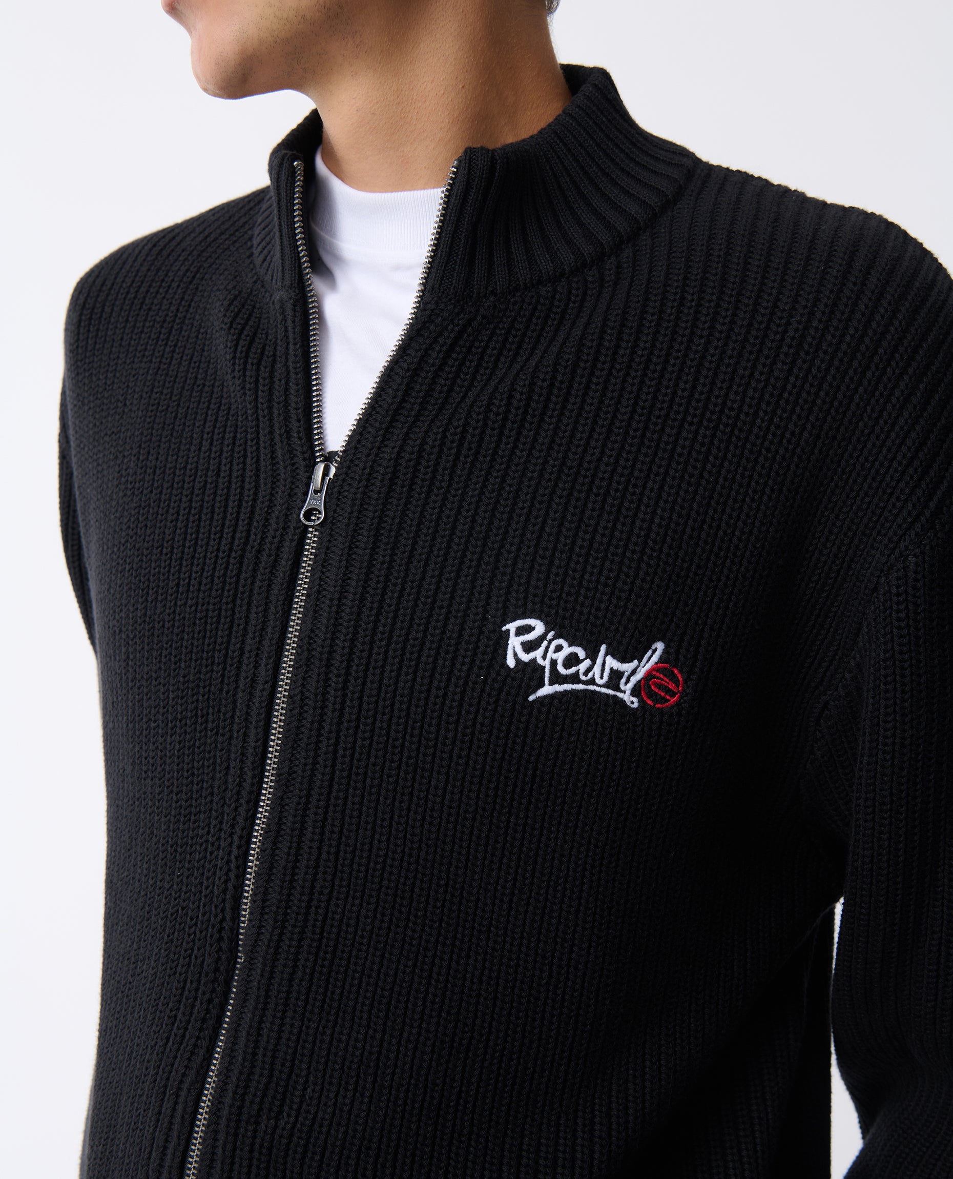 Archive Zip Thru Knit