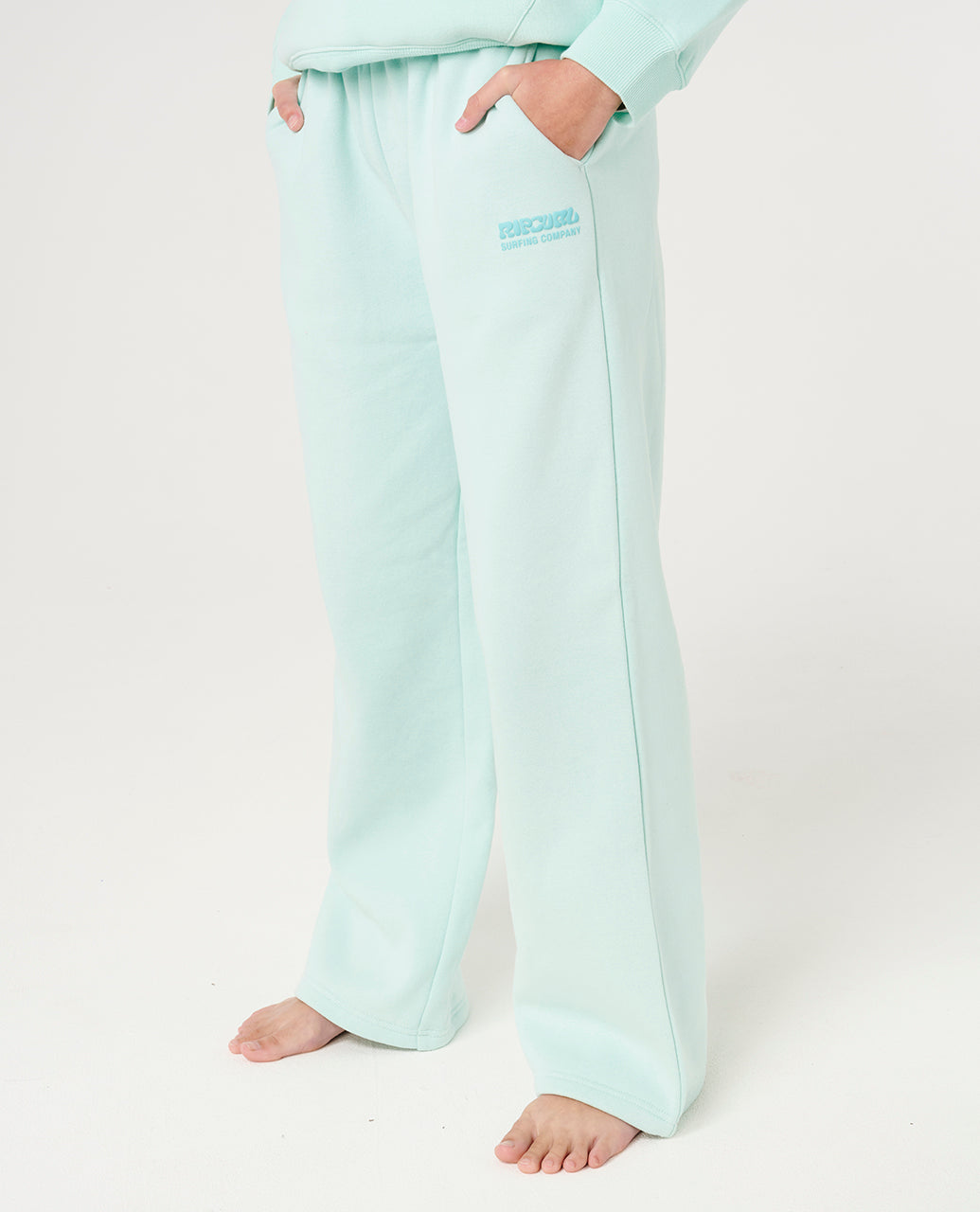 Kids Surf Puff Wide Leg Tracksuit Pant