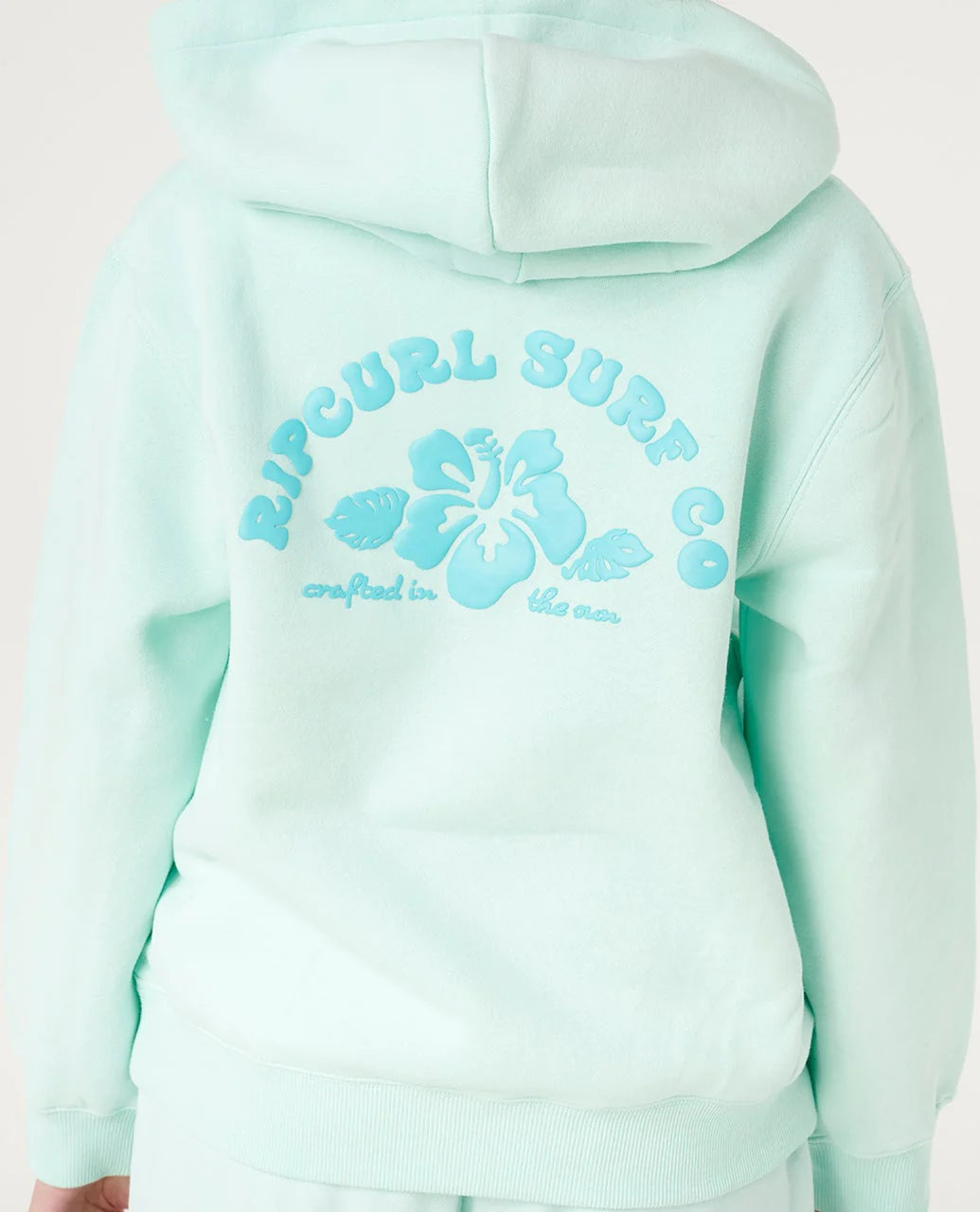 Kids Hibiscus Heat Logo Hood