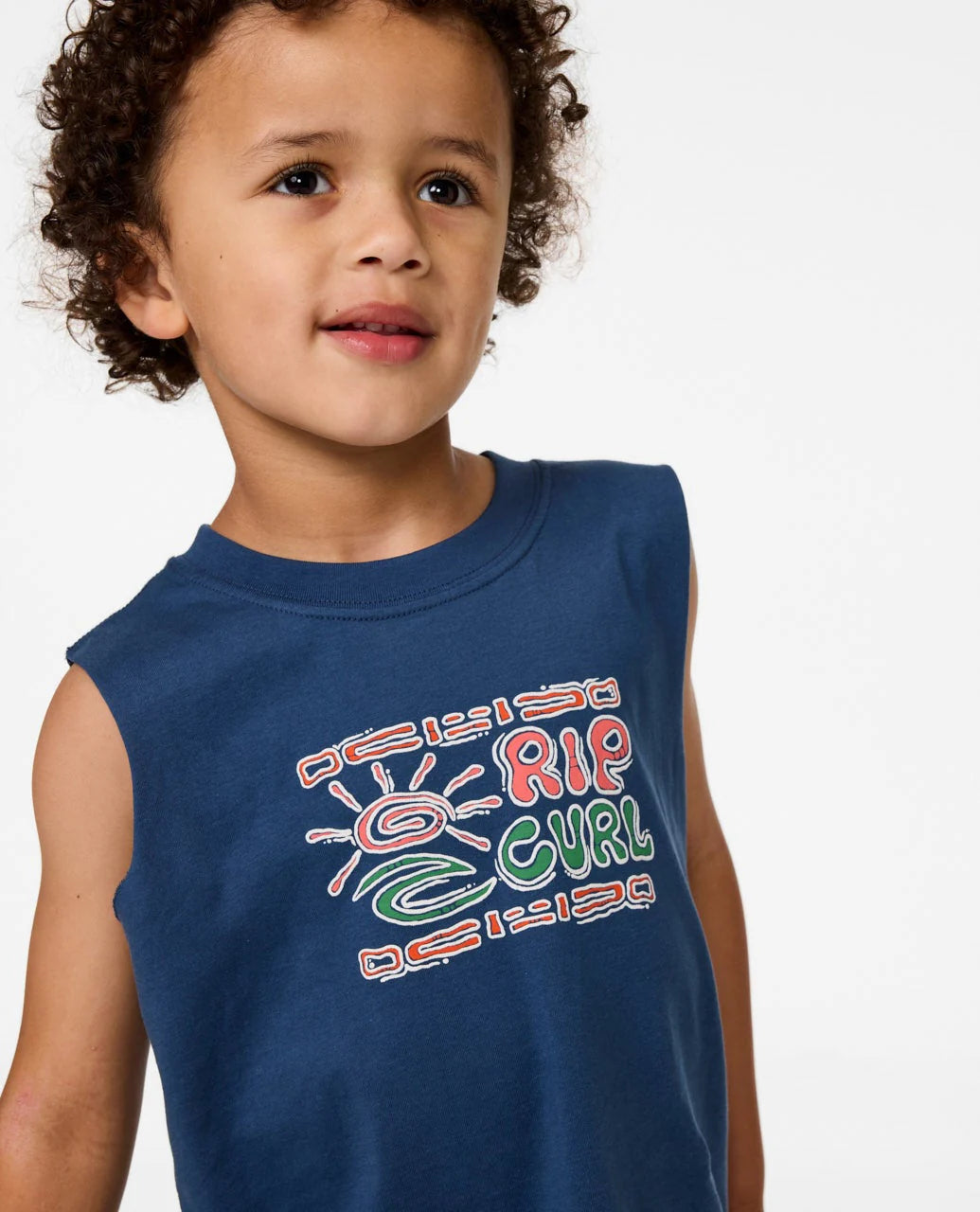 Boys Cosmic Surfing Muscle Tee