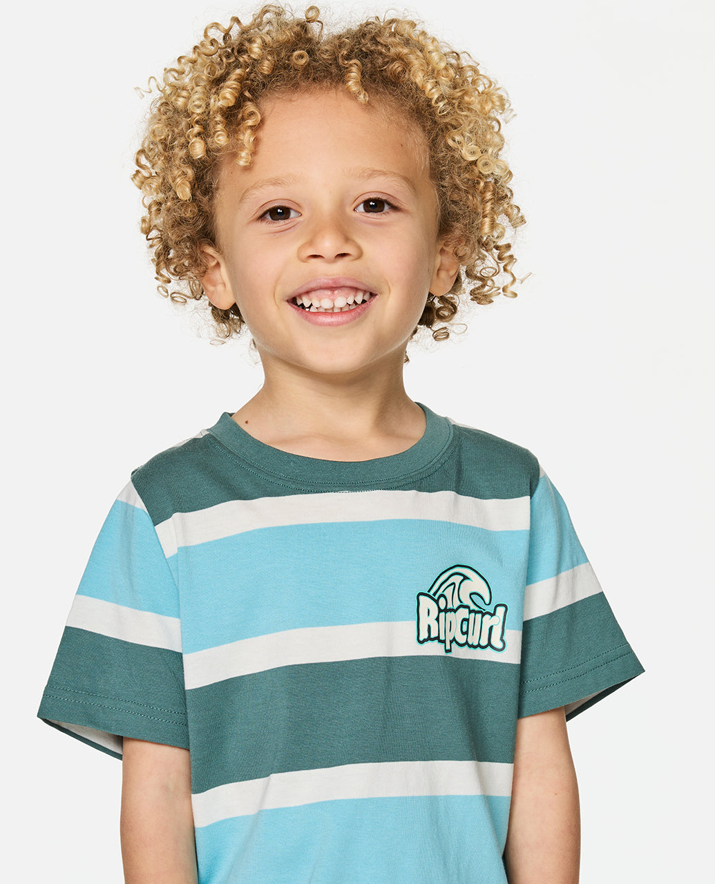 Kids Paddle Out Stripe Tee