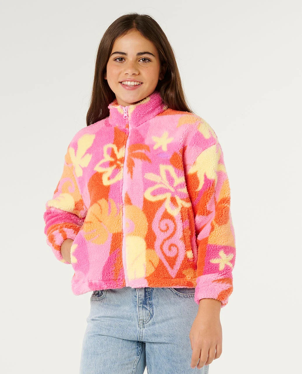 Kids Tropical Polar Fleece