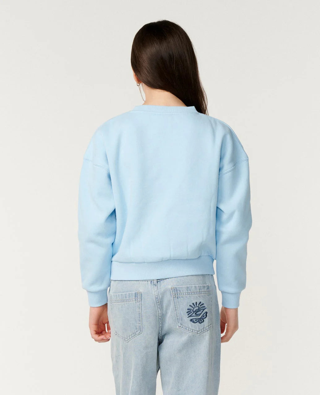 Kids Tropical Cropped Crew