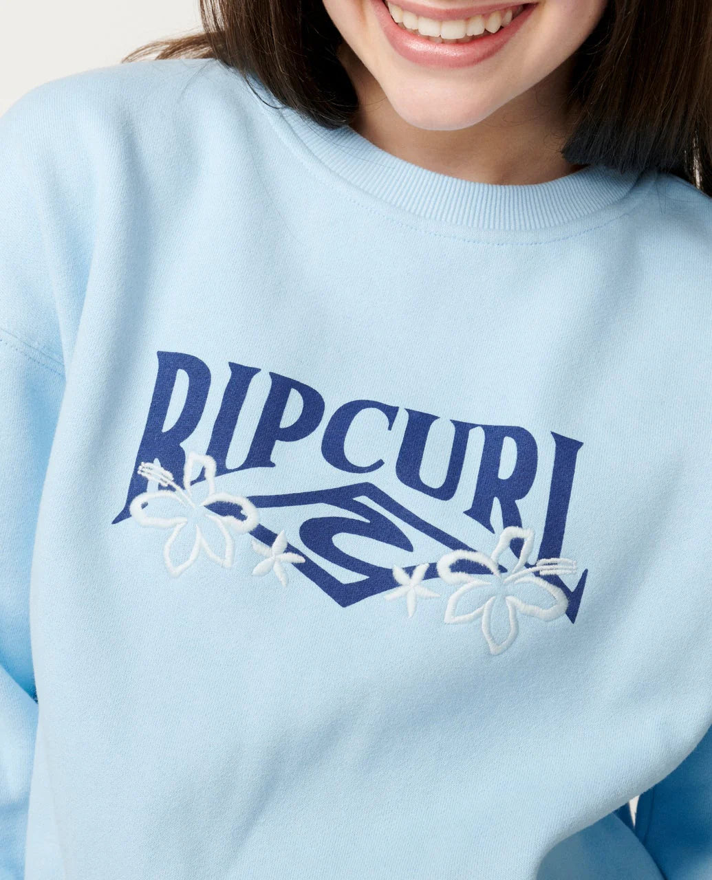 Kids Tropical Cropped Crew