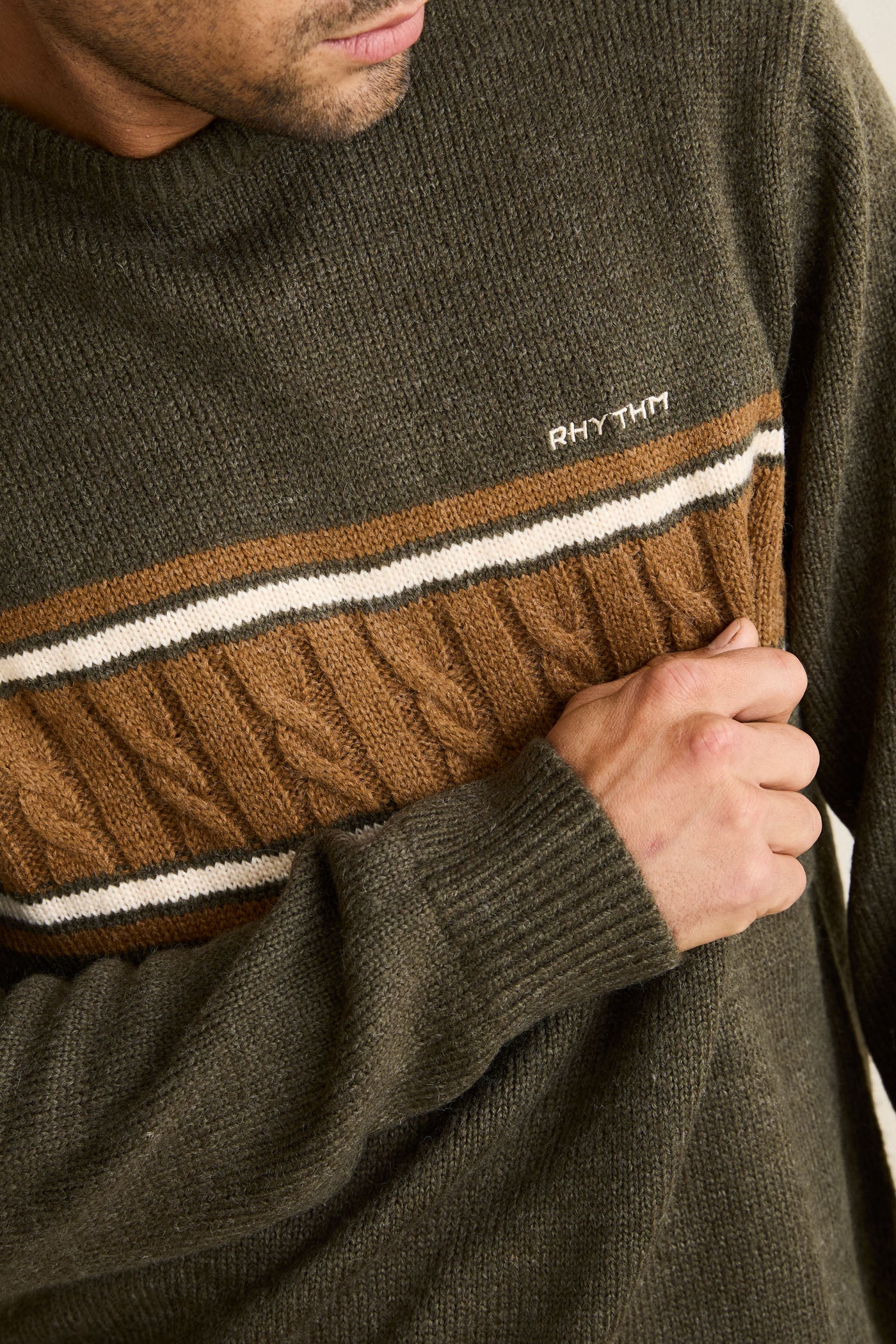 Mohair Stripe Knit