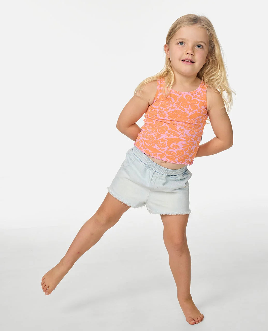 Girls Sun And Swell Tank