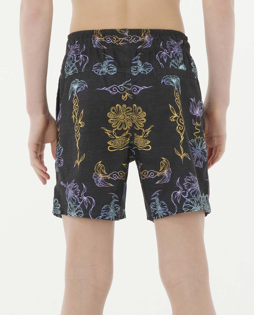 Tropic Daze Floral Volley - Boys