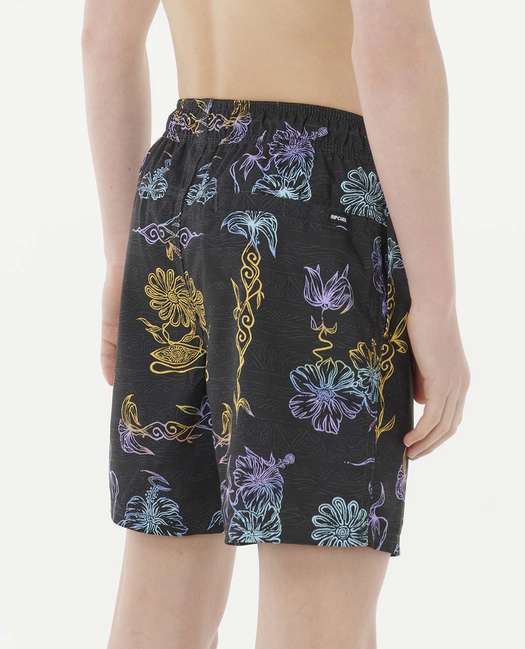 Tropic Daze Floral Volley - Boys
