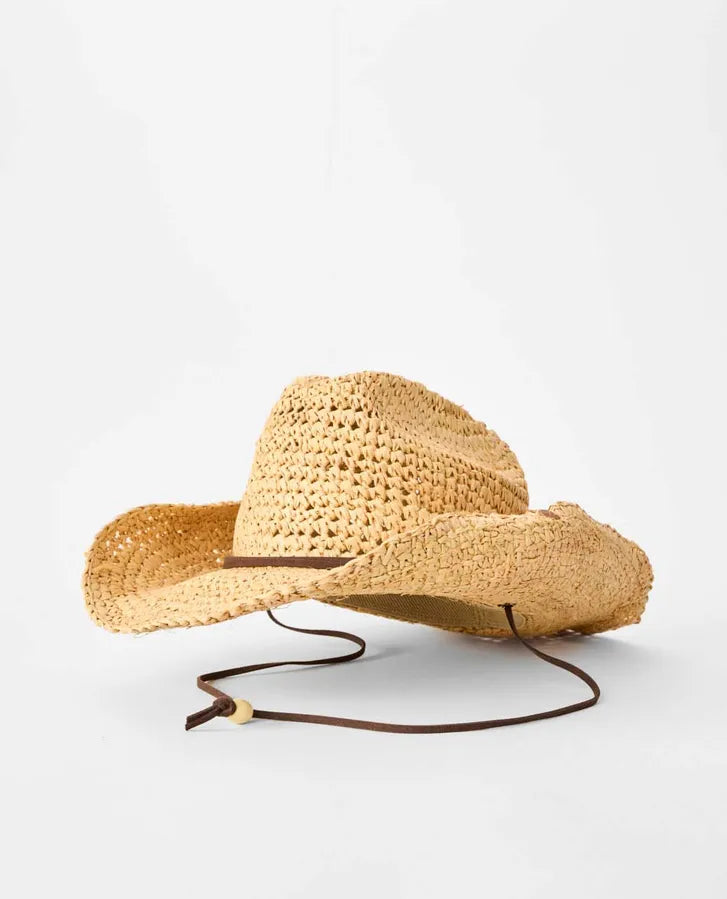 Crushed Straw Cowgirl Hat