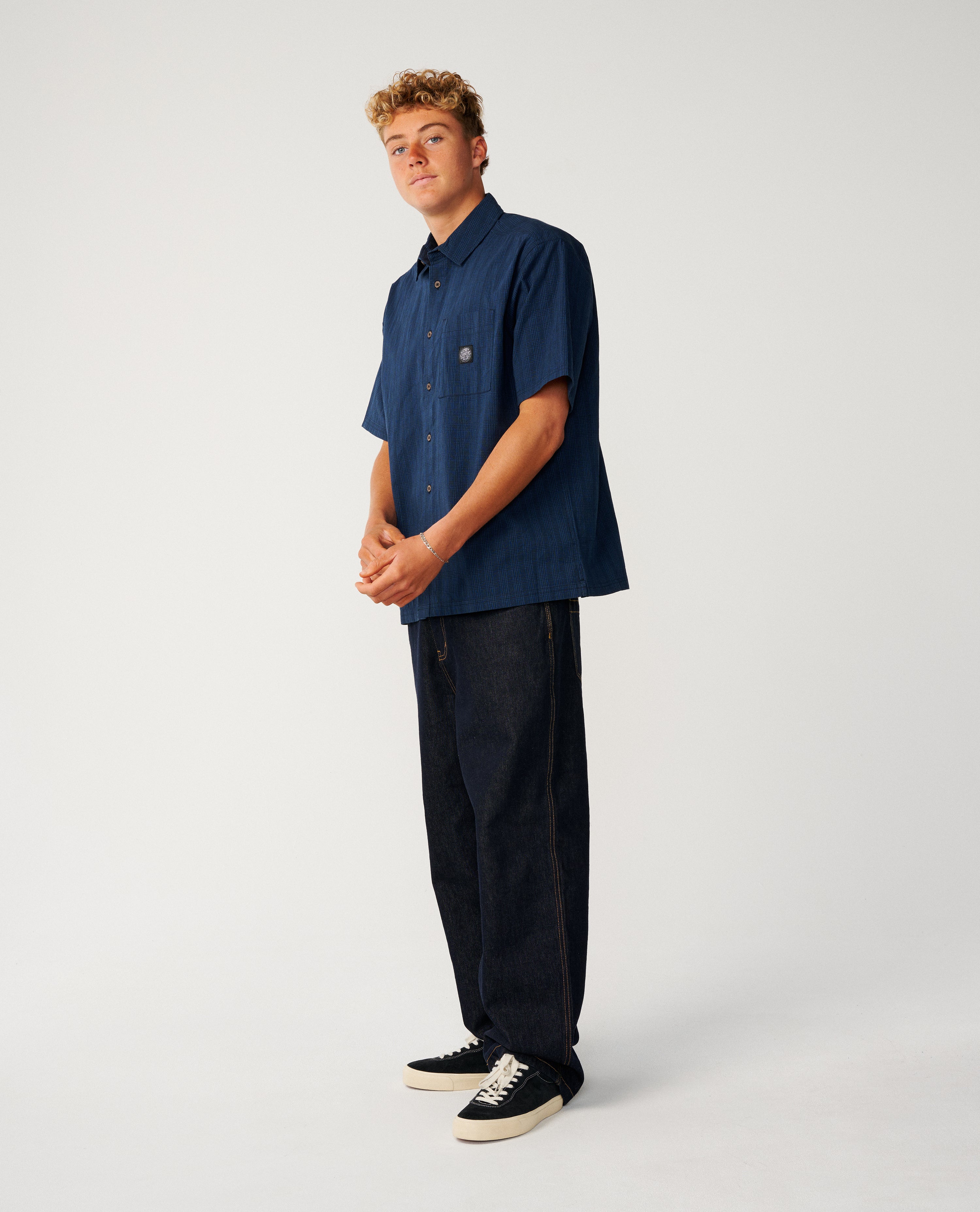Premium Surf Check Short Sleeve Shirt