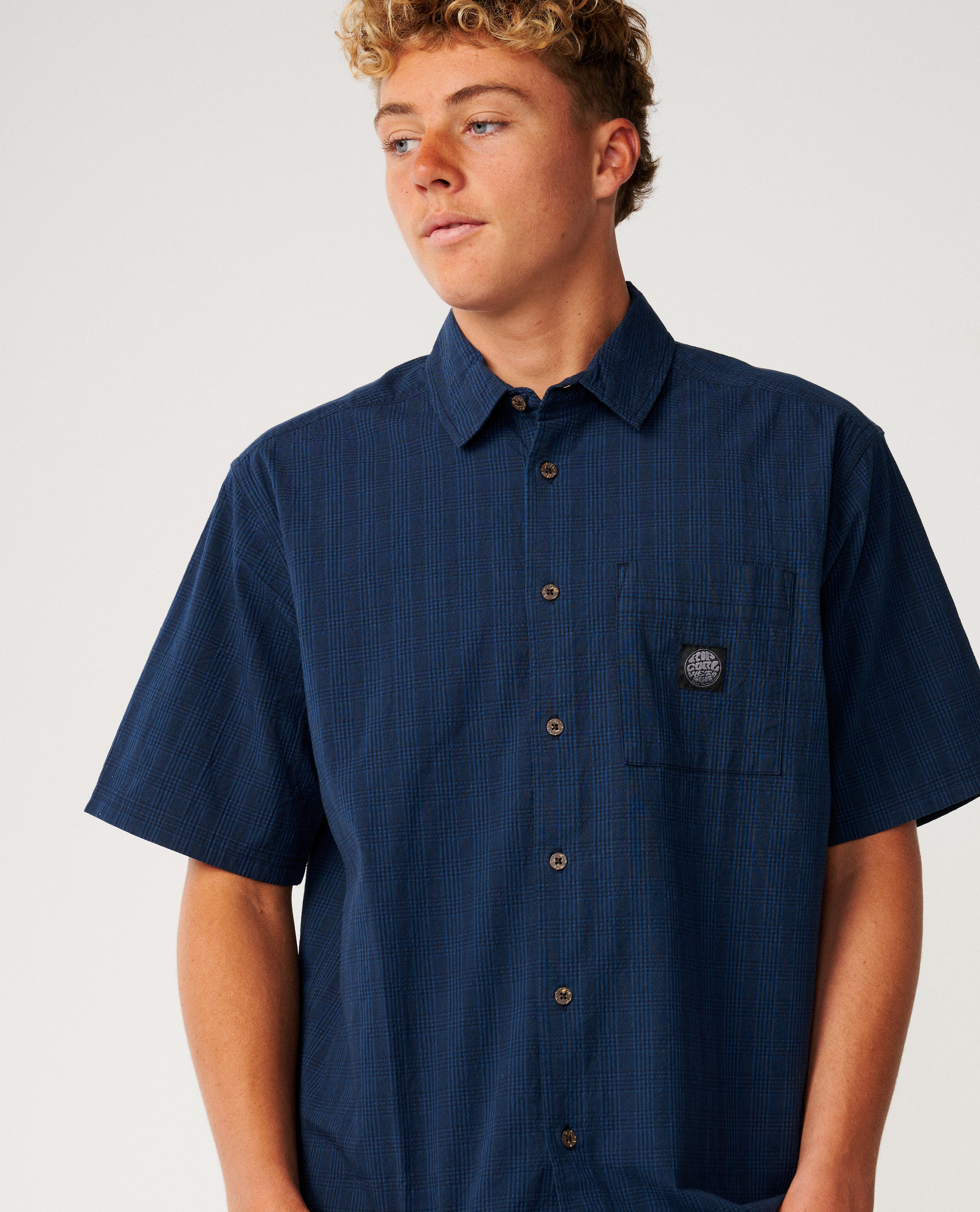 Premium Surf Check Short Sleeve Shirt