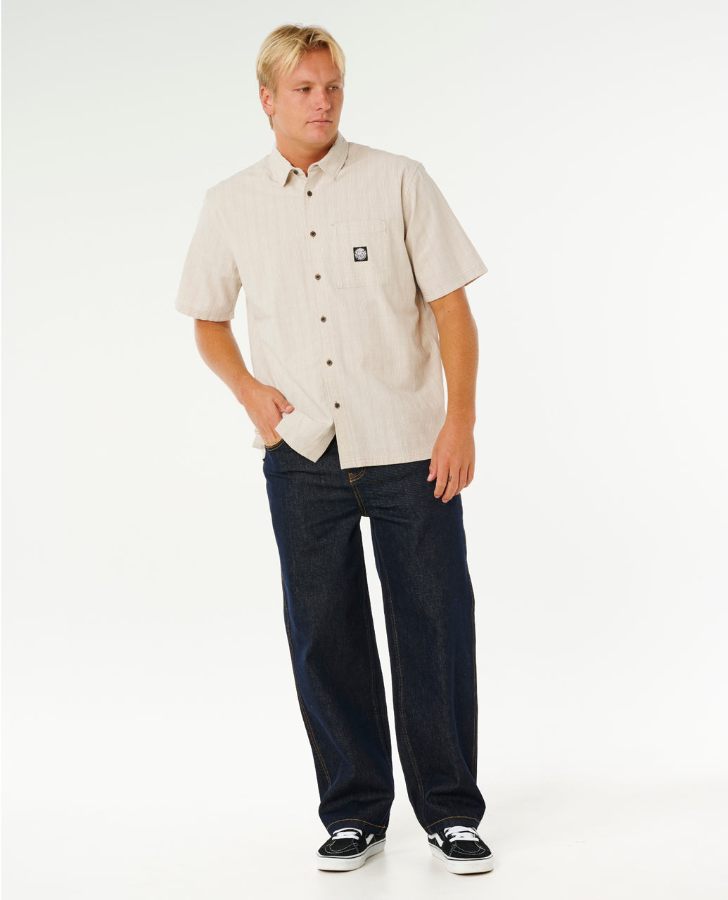 Premium Surf Check  Short Sleeve