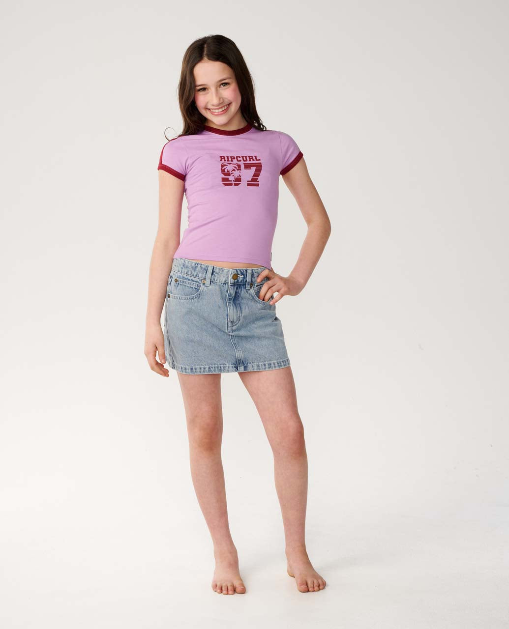 Surf 97 Fitted Tee Girls