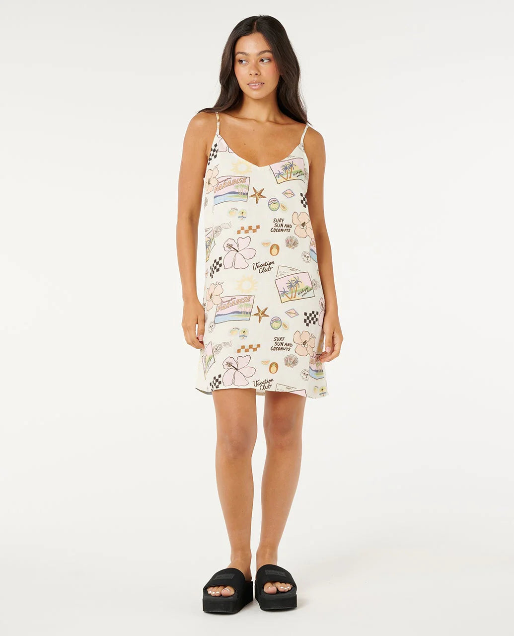 Sunset Luau Mini Dress