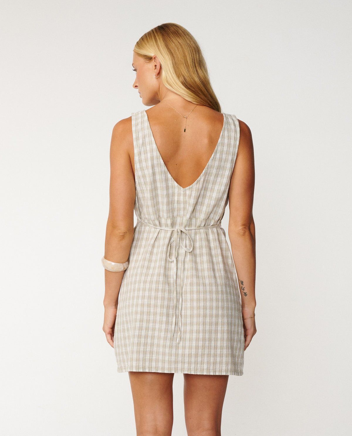 Classic Surf Check Mini Dress