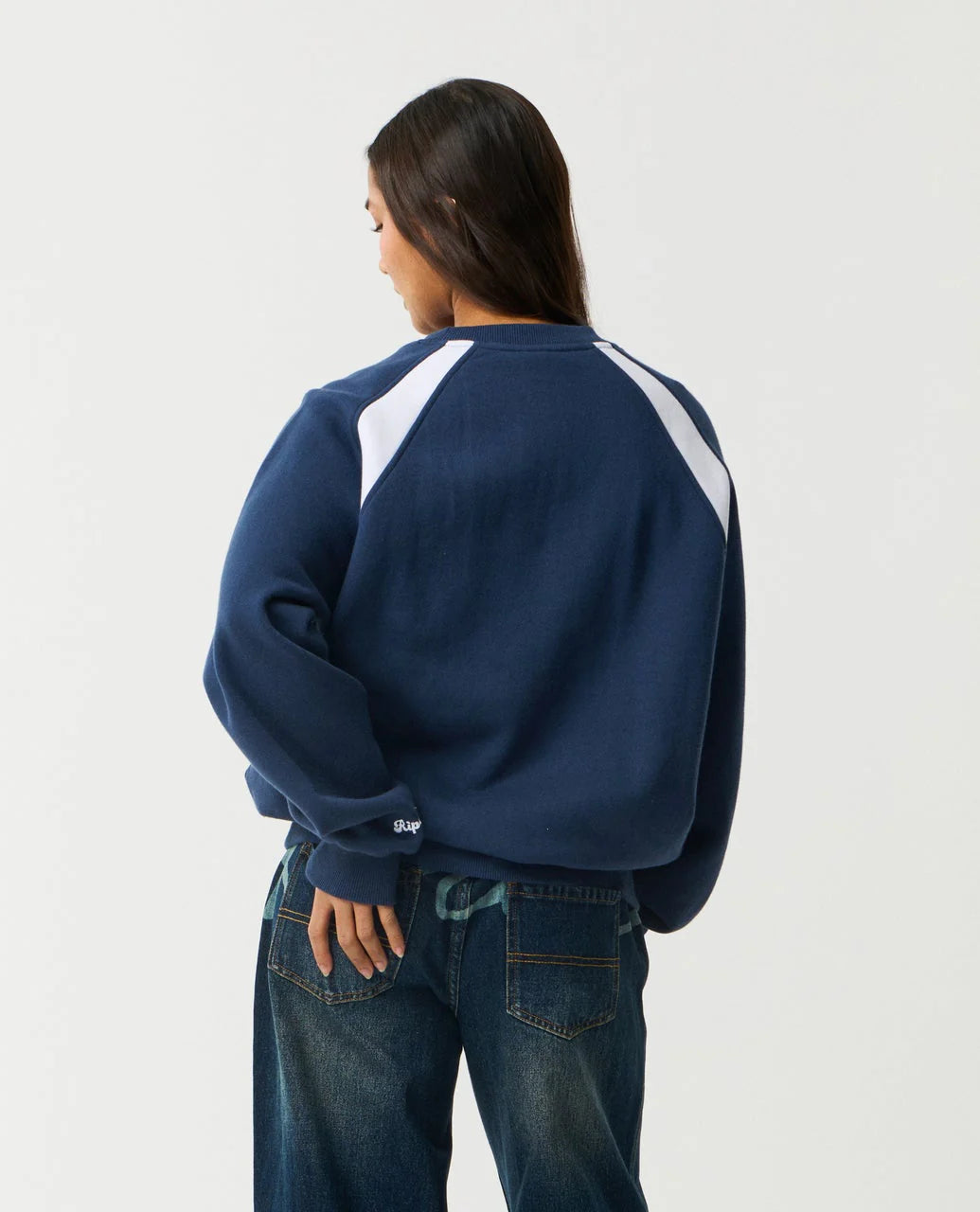 Retro Swell Oversized Crew