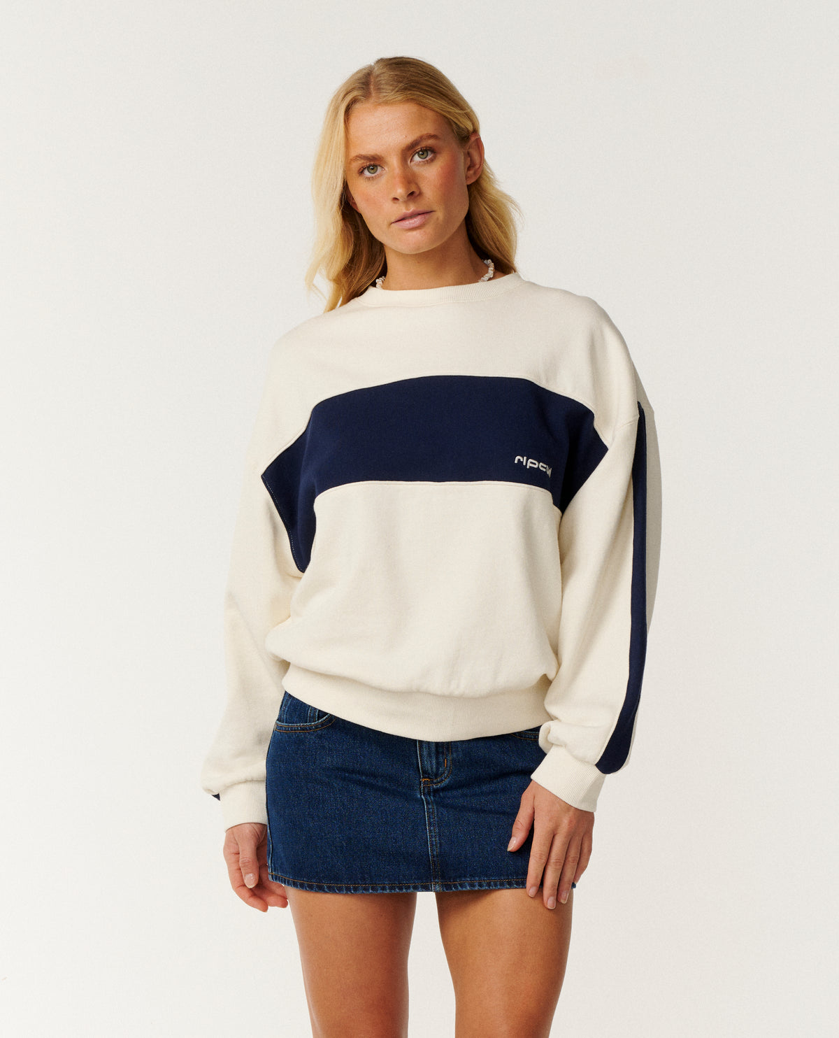 Crafted Drop Shoulder Crew