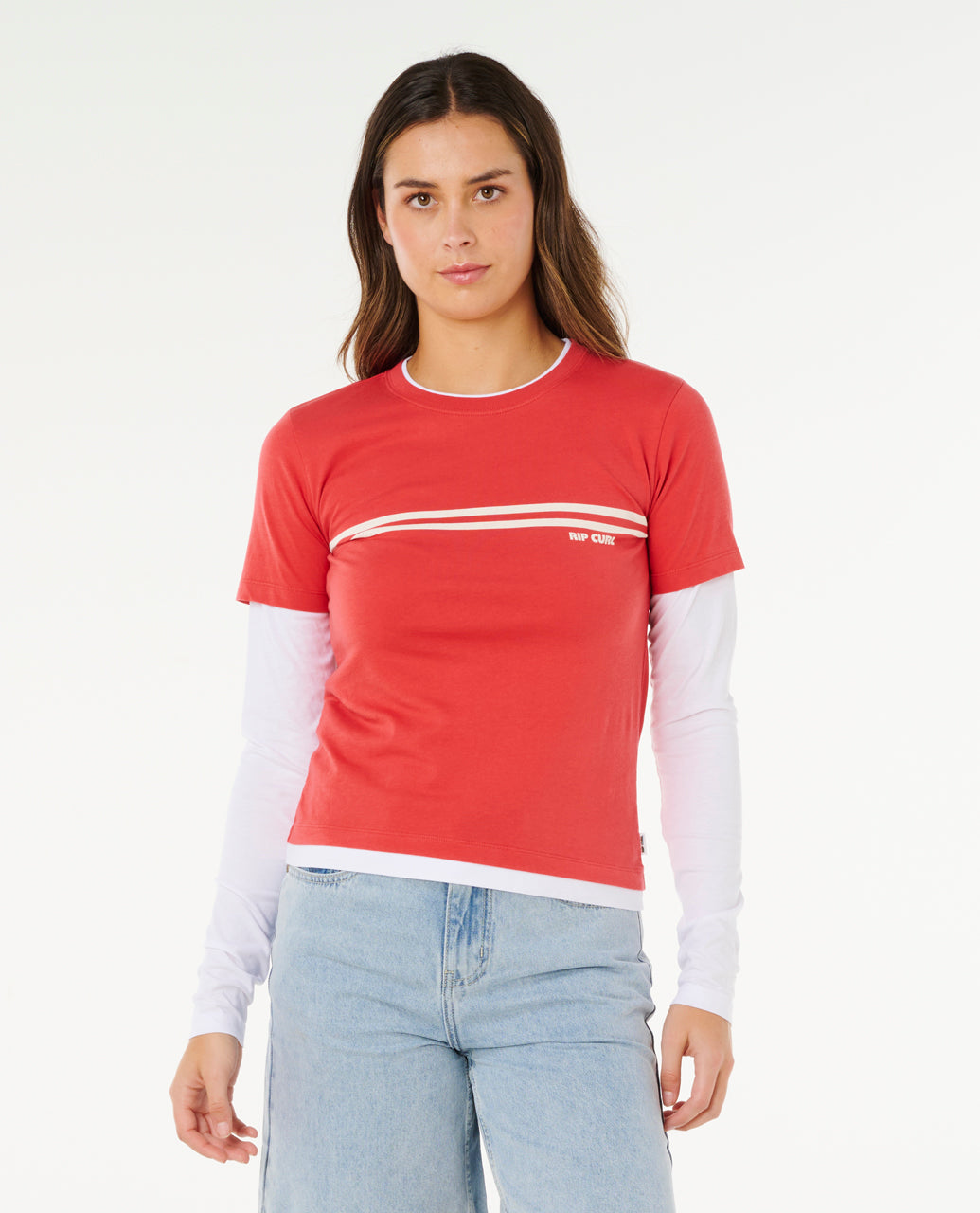 Surf Revival Layered Long Sleeve Tee