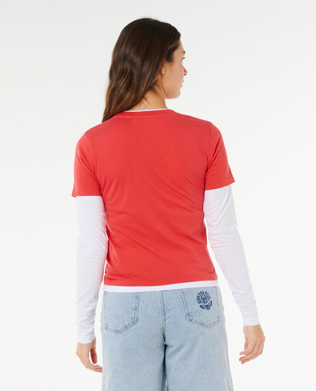 Surf Revival Layered Long Sleeve Tee