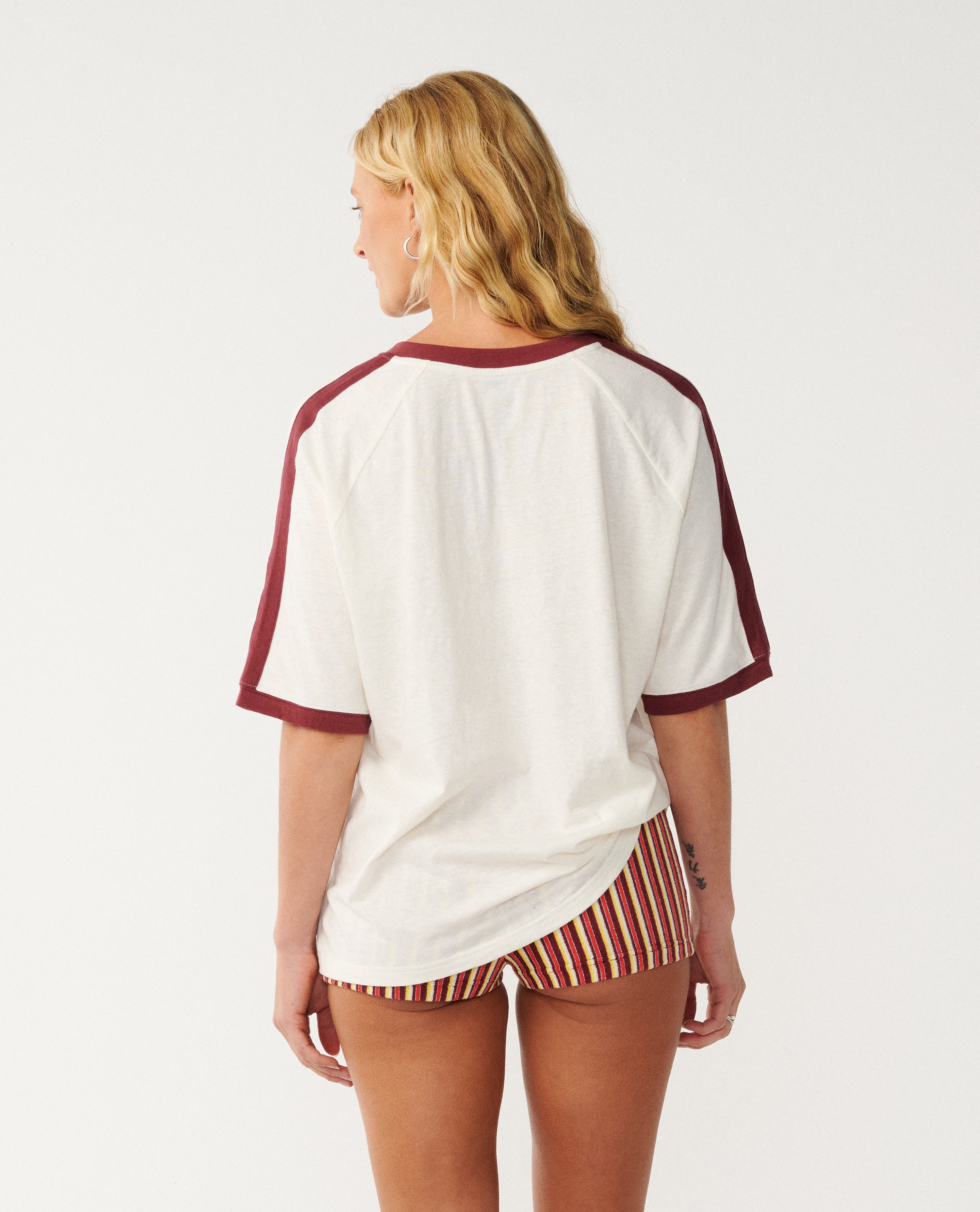 Surf Co Oversize V Neck Tee
