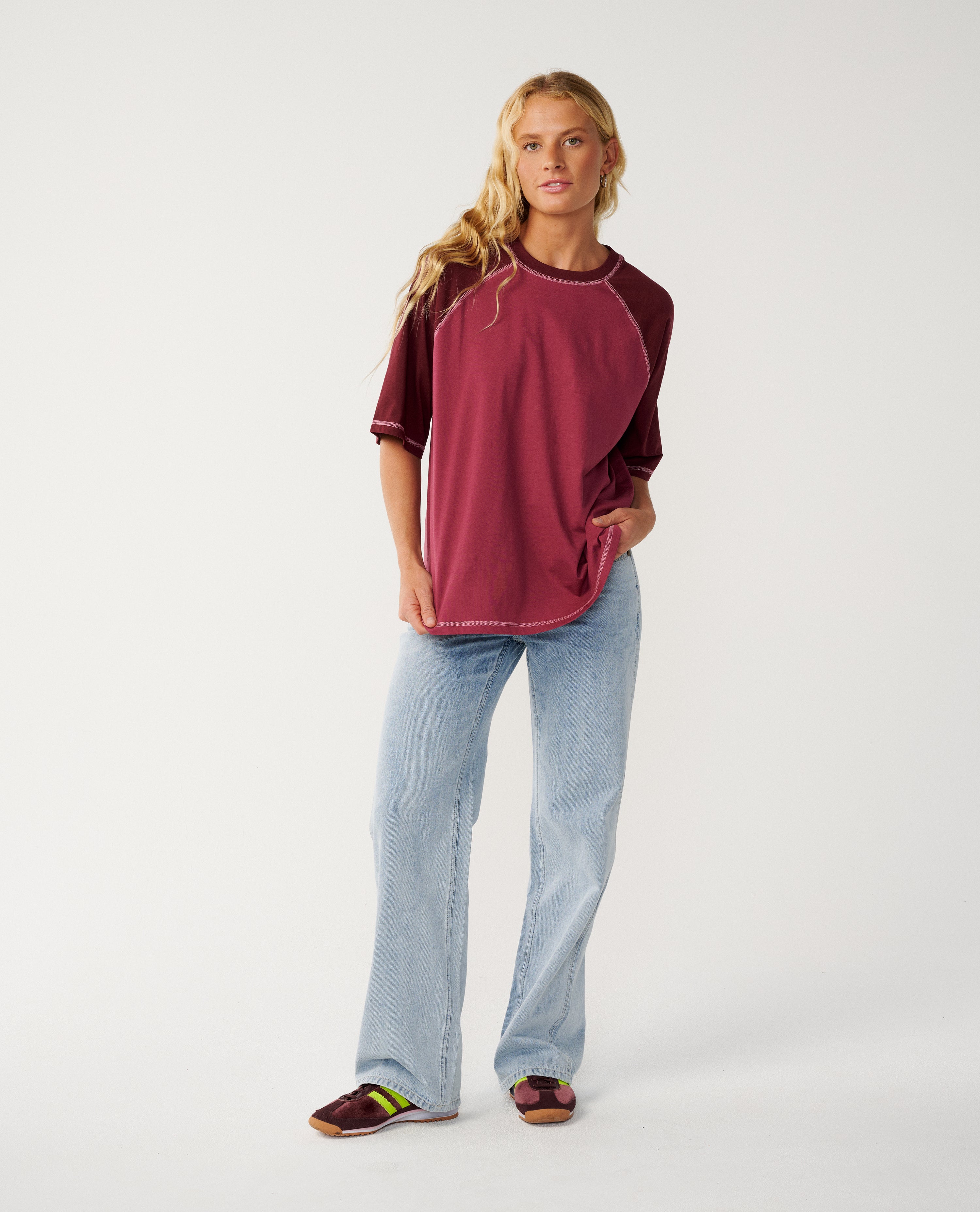 Classic Boxy Raglan Tee