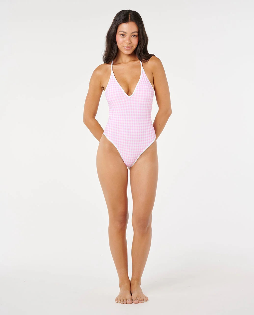 Classic Surf One Piece Swimsuit