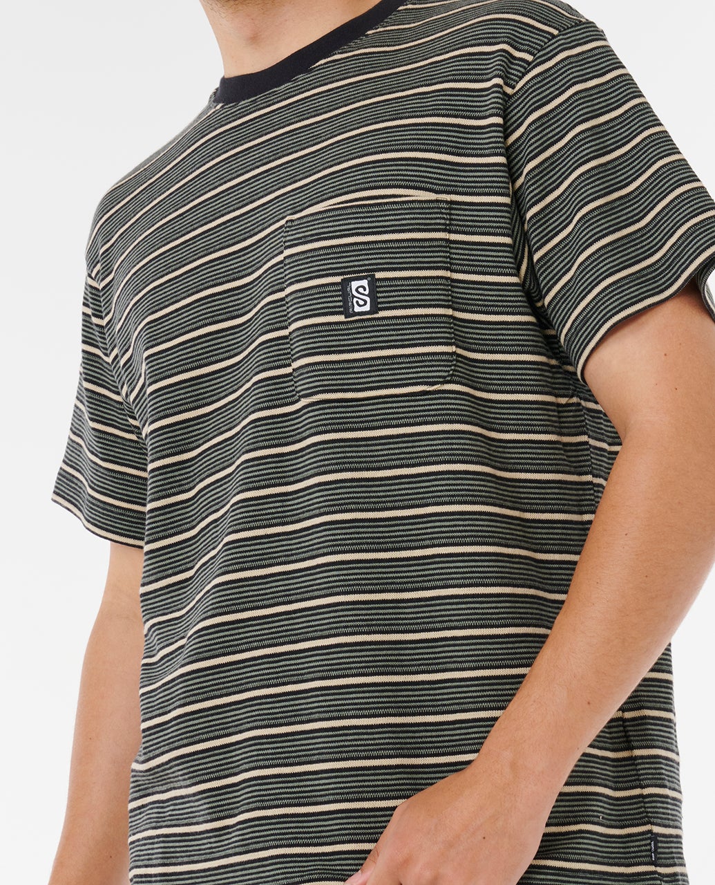 Search Stripe Tee