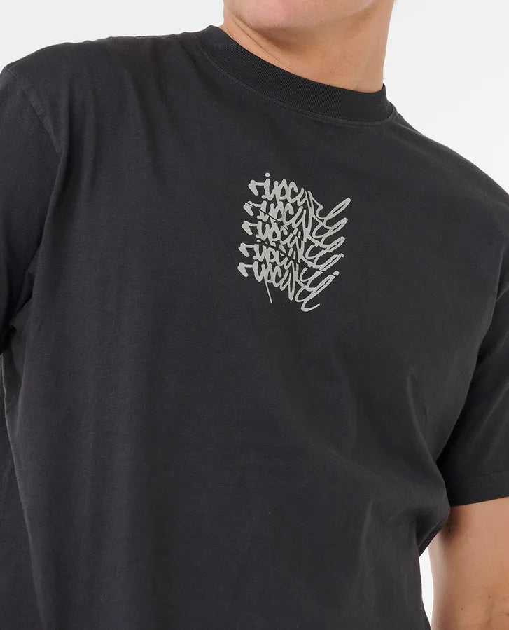 Medina Stacker Tee - Black