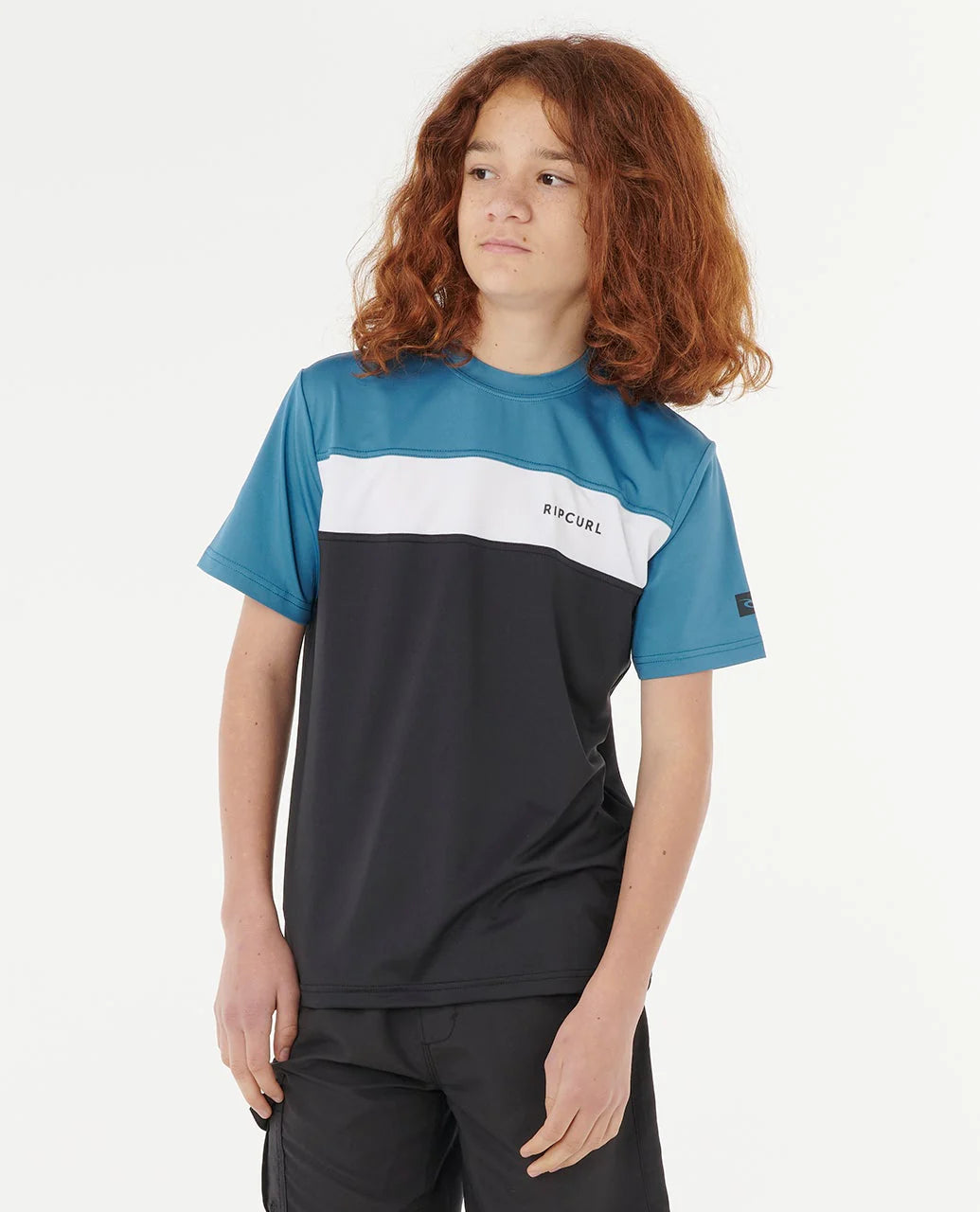 Boys Undertow UPF Short Sleeve Rash Vest