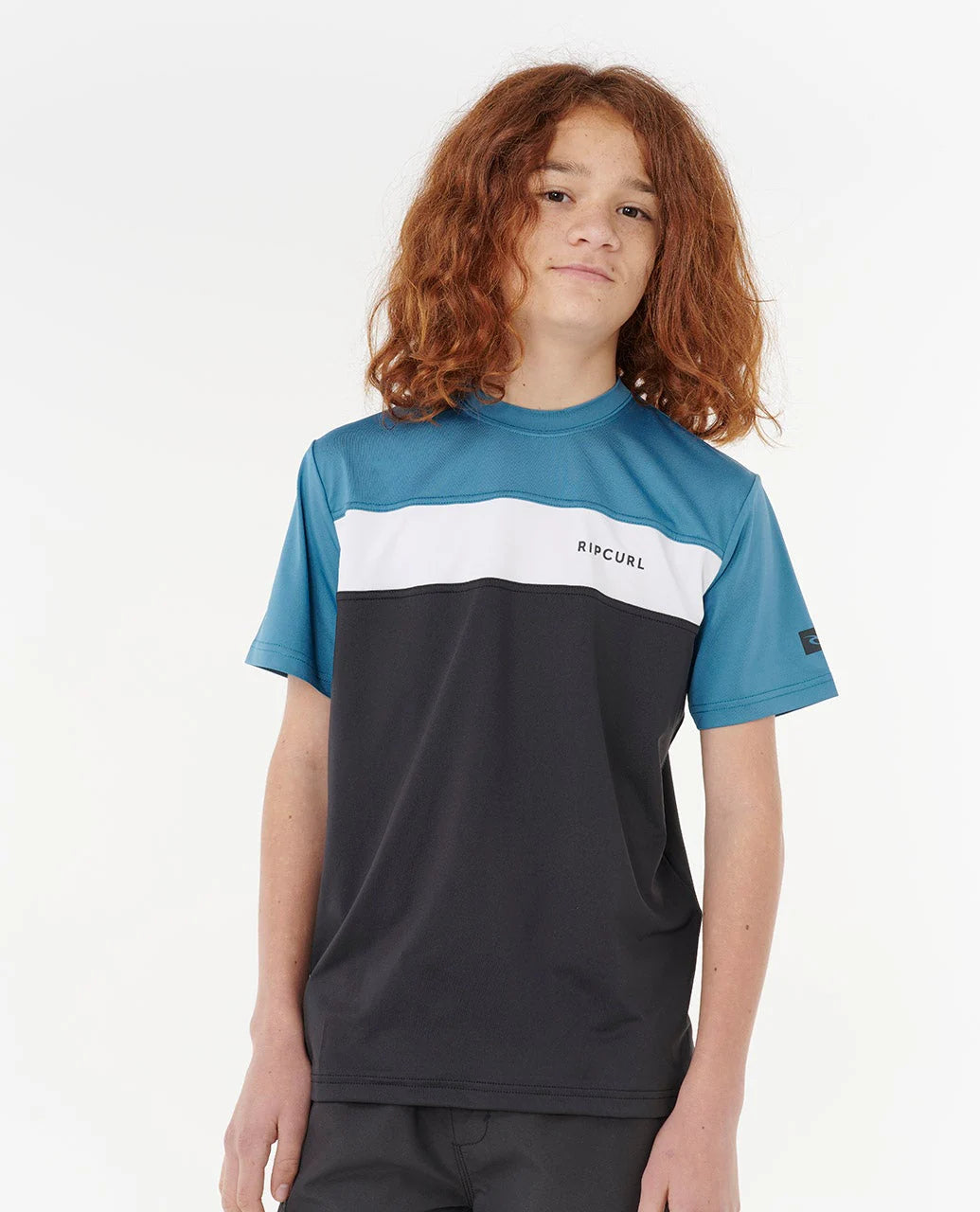Boys Undertow UPF Short Sleeve Rash Vest