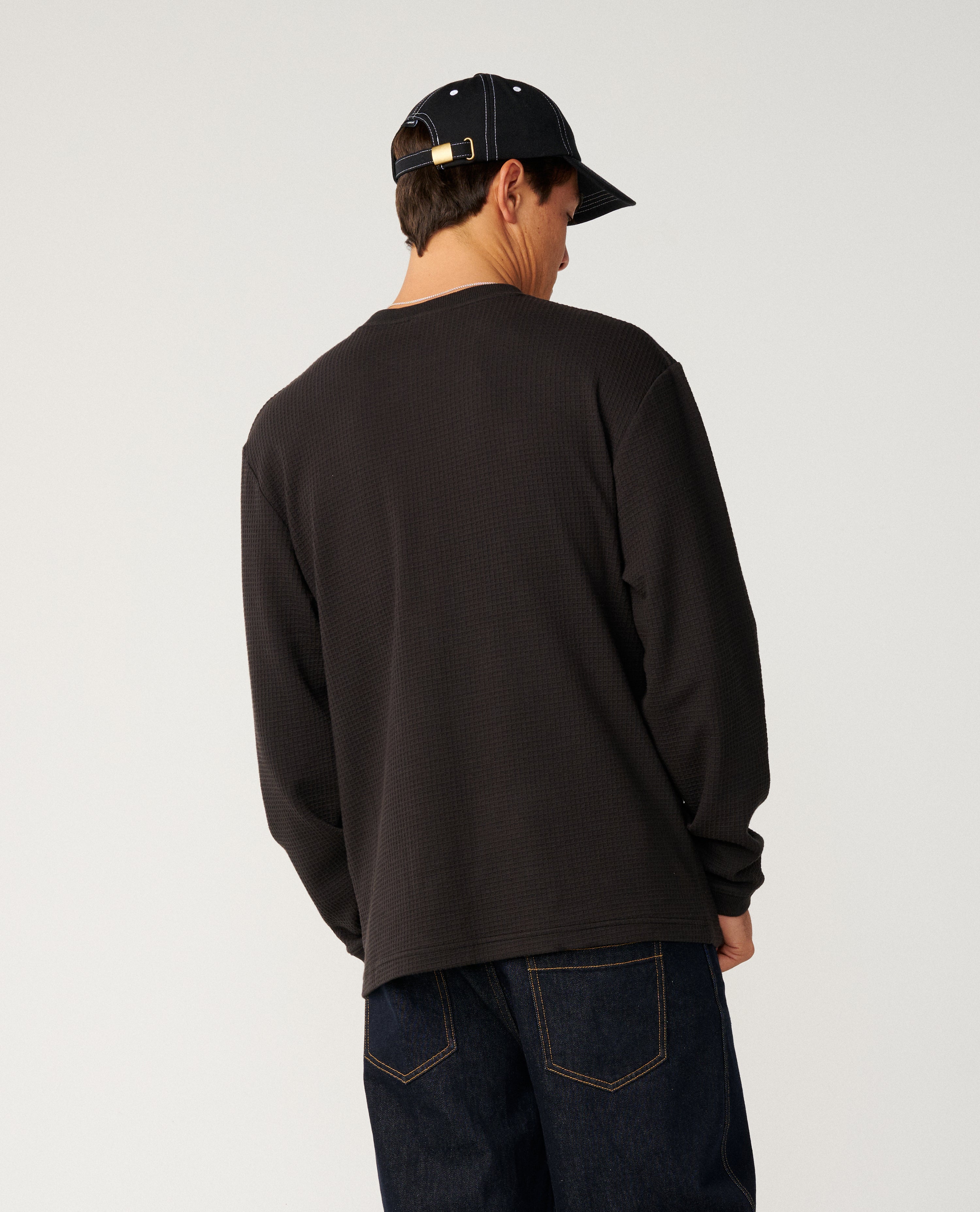 Premium Surf Waffle Long Sleeve Tee