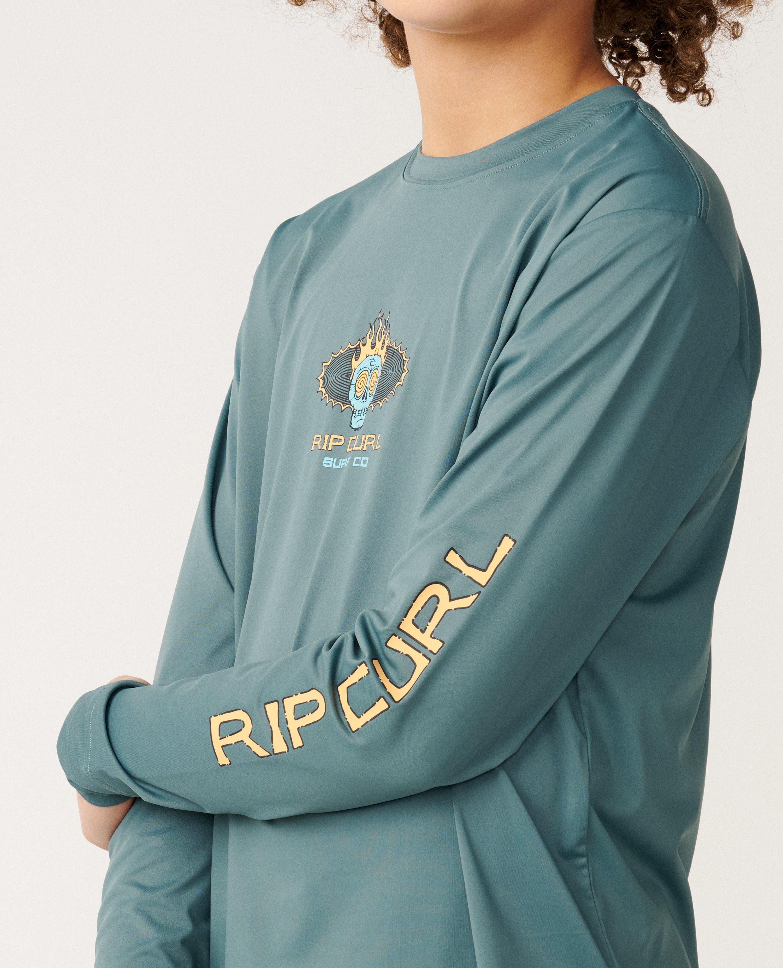 Kids Cosmic Skull UPF Long Sleeve