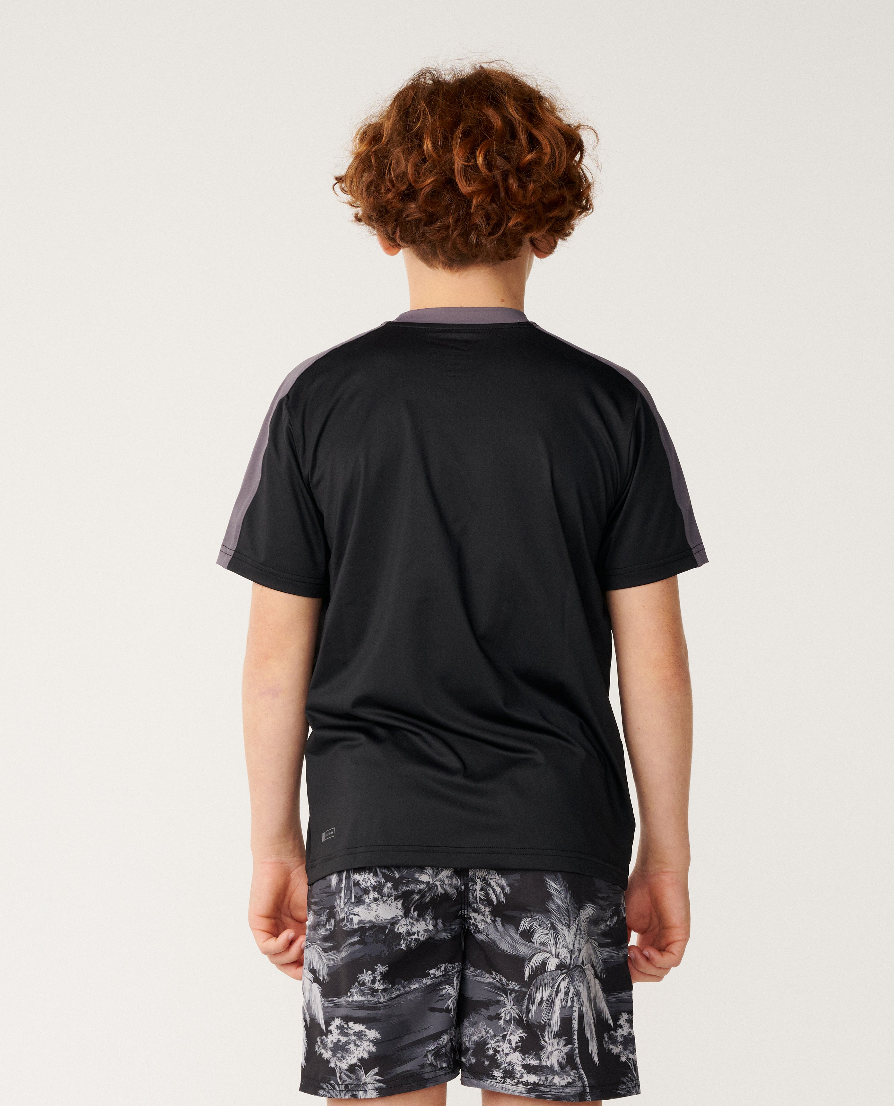 Kids Surf Shack Panel UPF Short Sleeve