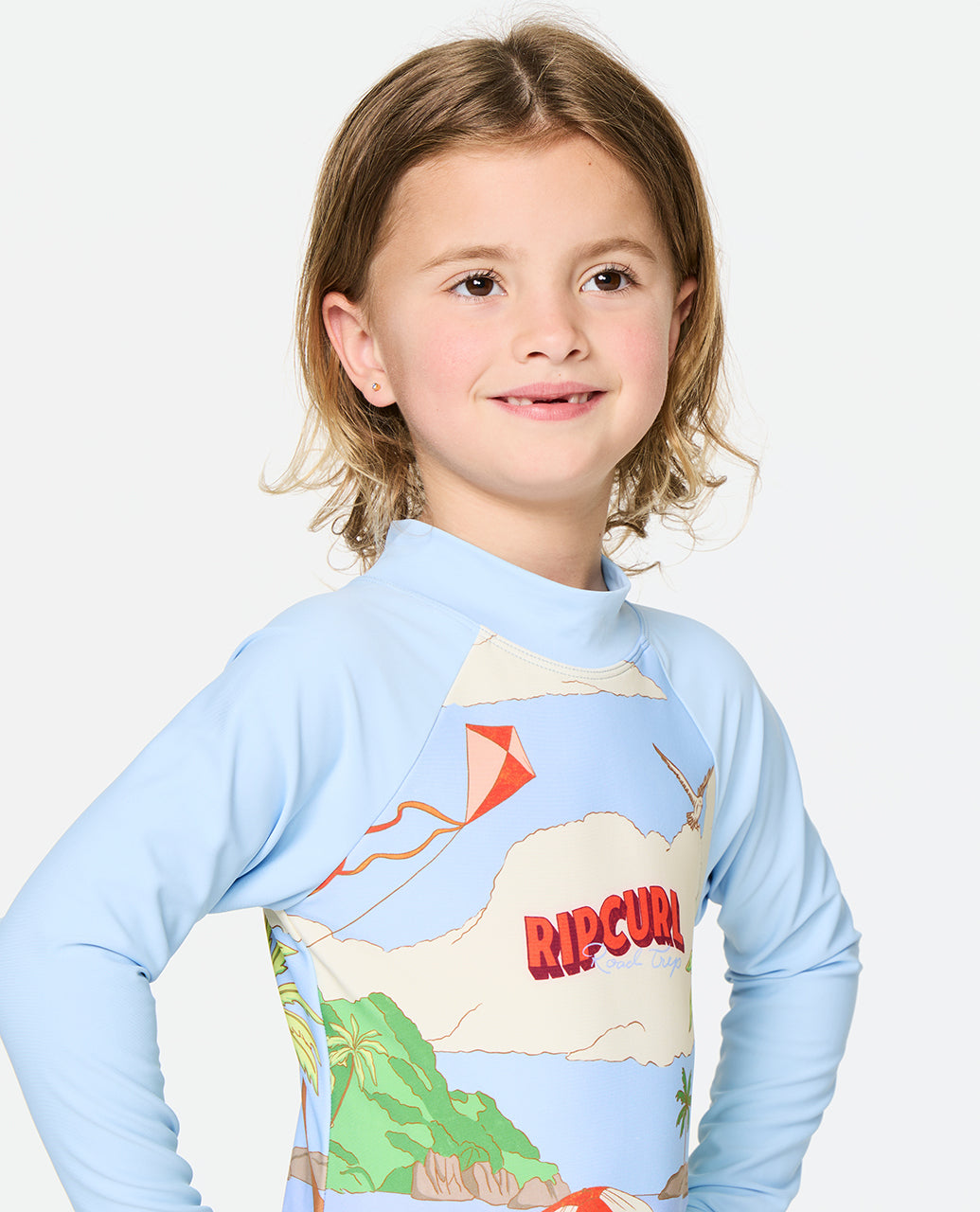 Kids Road Trip Long Sleeve Surfsuit