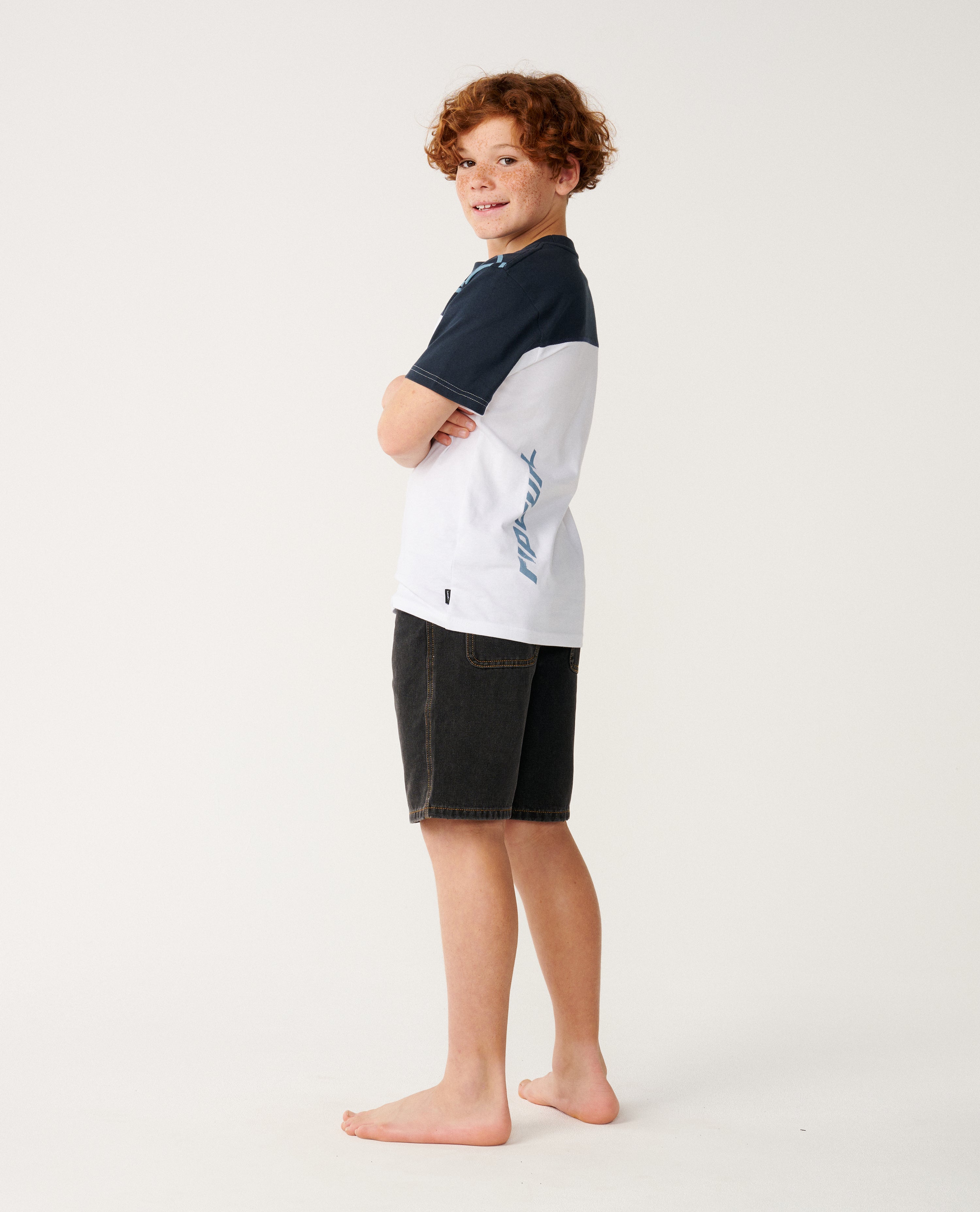Kids Archive Thrashed Panel Tee