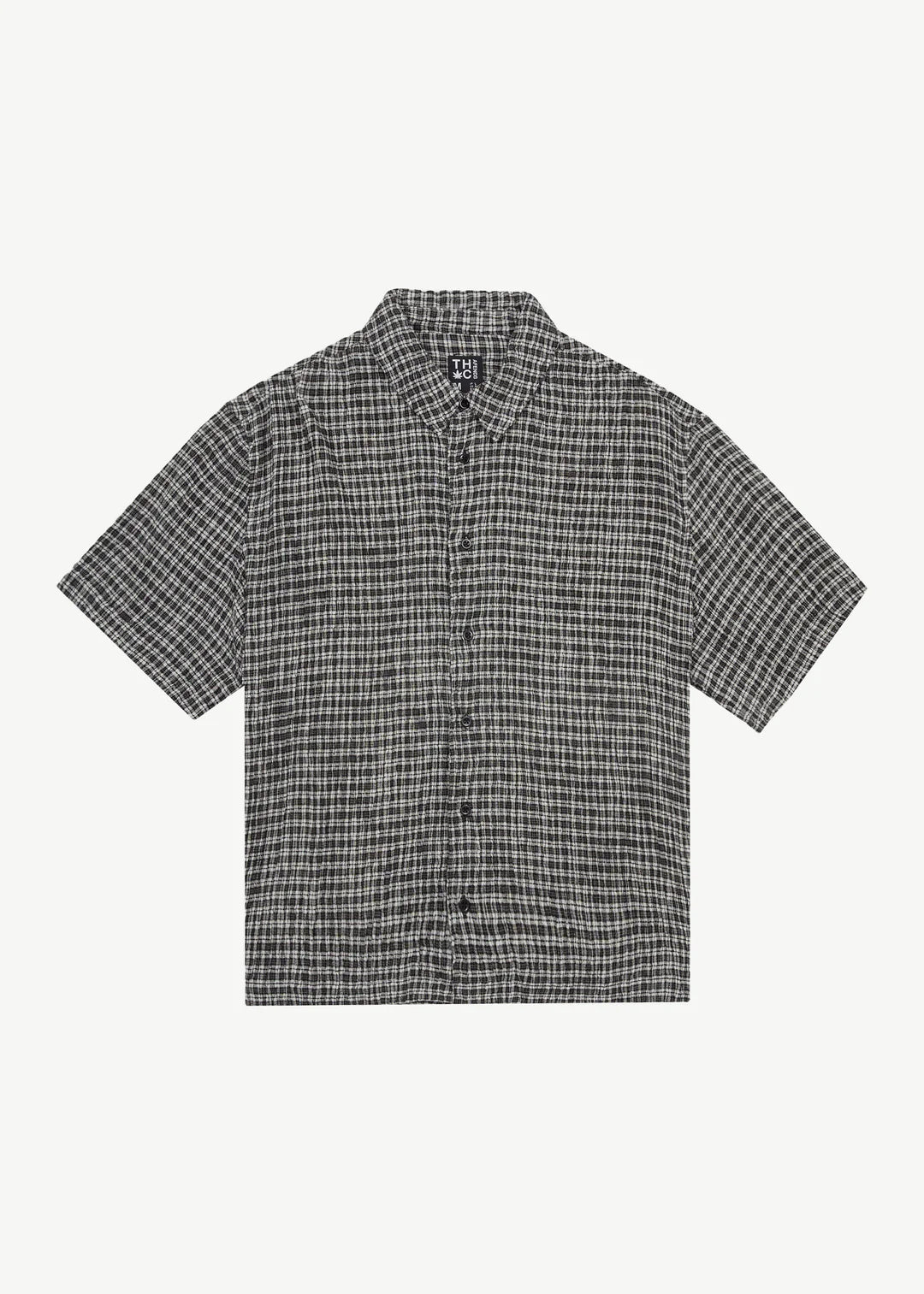 Asta Seersucker Check Regular Shirt