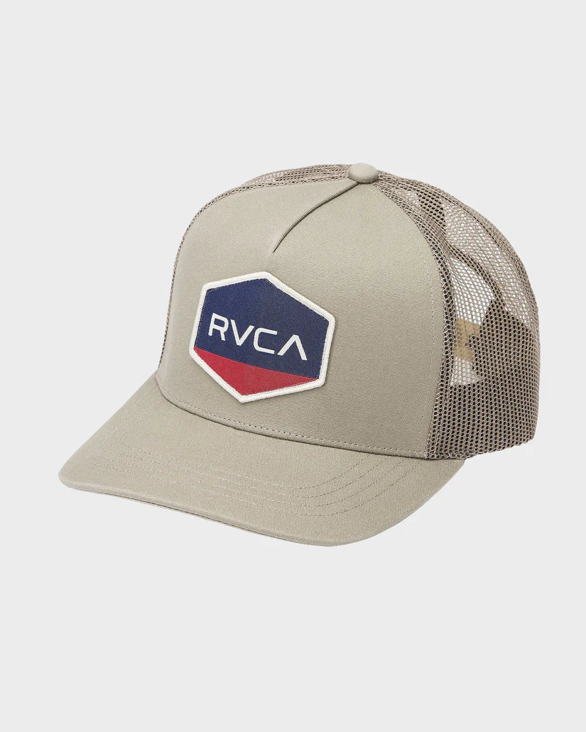 Mens Commonwealth Curved Trucker Cap