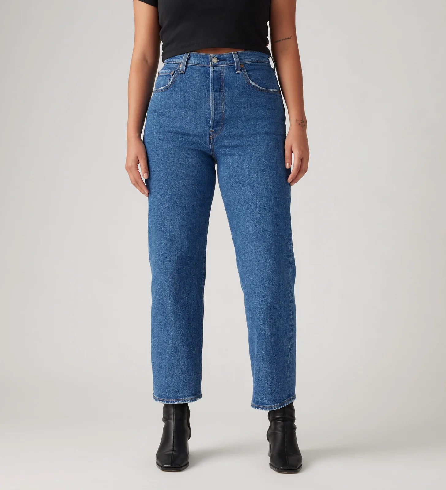 Ribcage Straight Ankle Jeans