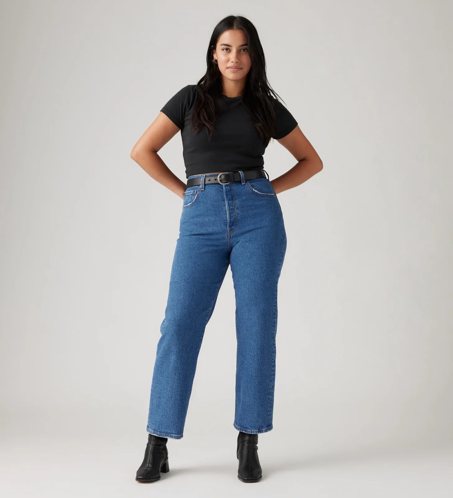 Ribcage Straight Ankle Jeans