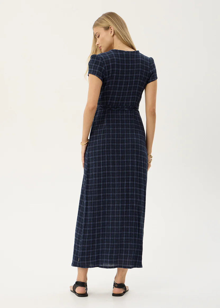Felicity Seersucker Maxi Dress
