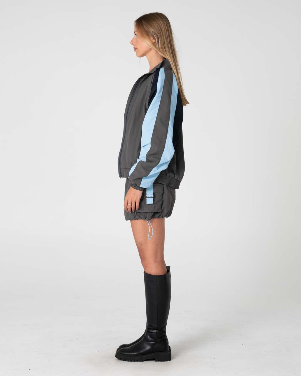 Breezy Wind Cheater Zip Through Jacket