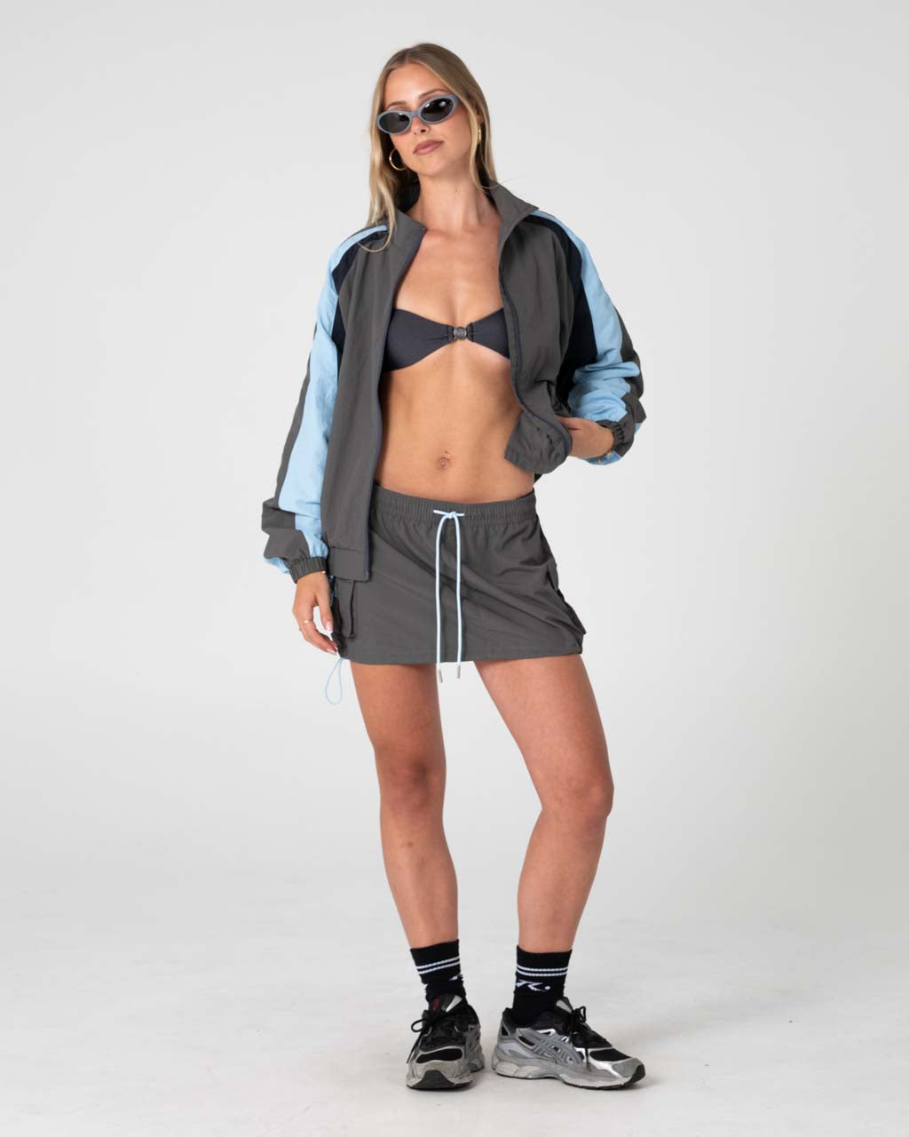 Breezy Wind Cheater Zip Through Jacket