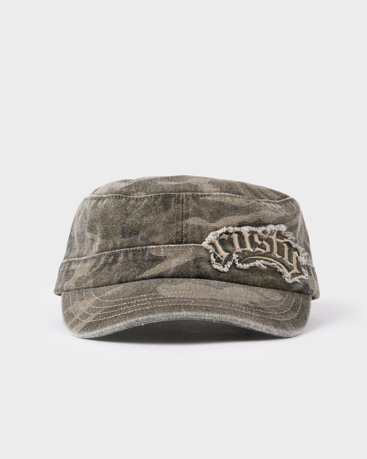 Rusty Punked Camo Military Cap